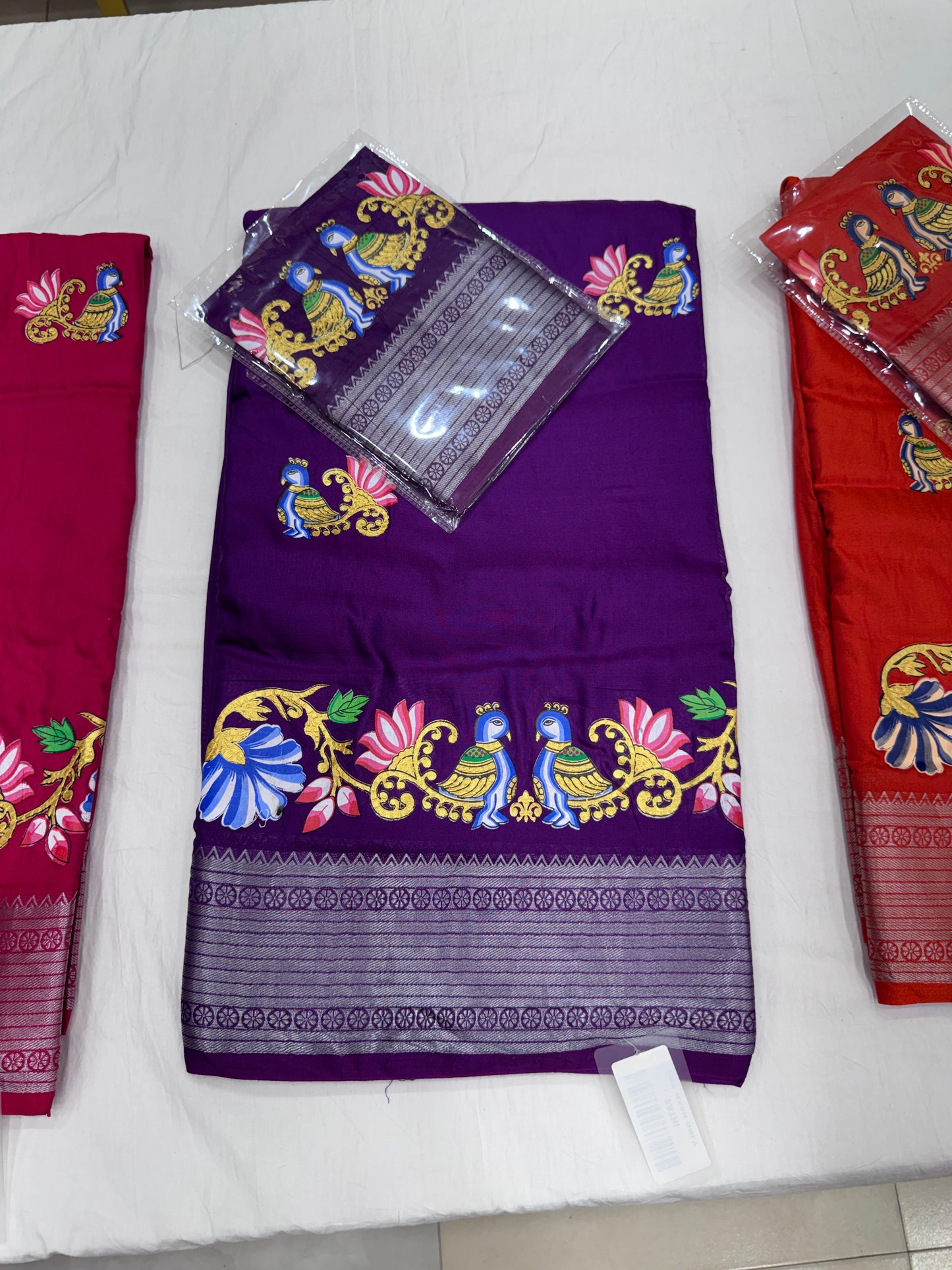 Patola Art Printed Sarees (Limited stock Available)
