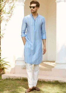 Sky Serenity Kurtha Set