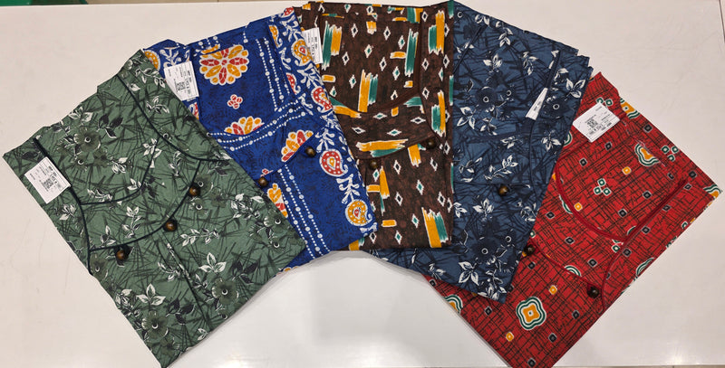 NIGHTIES  5pcs @ 599/-