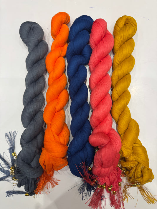 Women Dupatta 5 pcs ( No Color Selection )