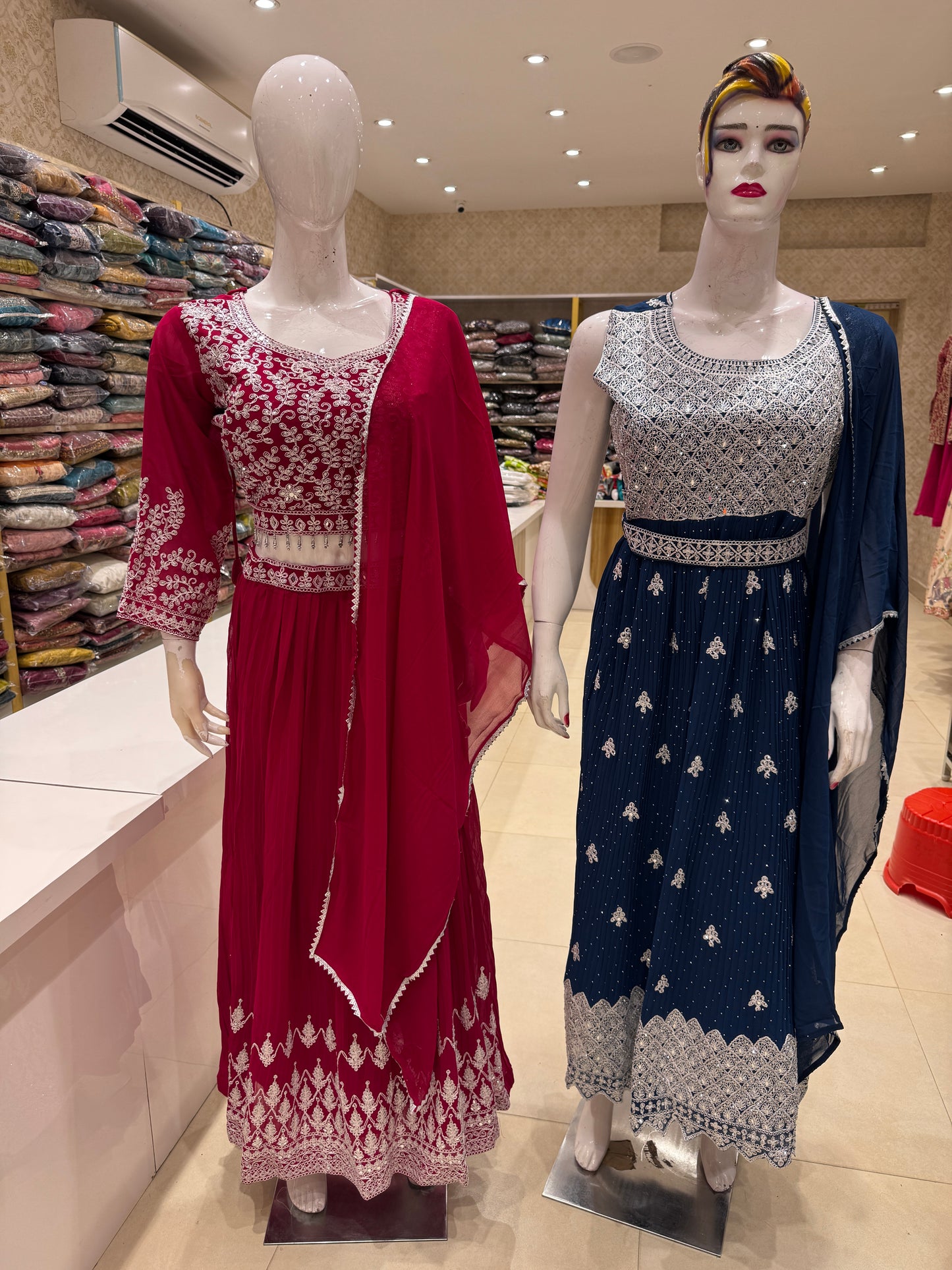 Party wear Long Frock @ 599/--