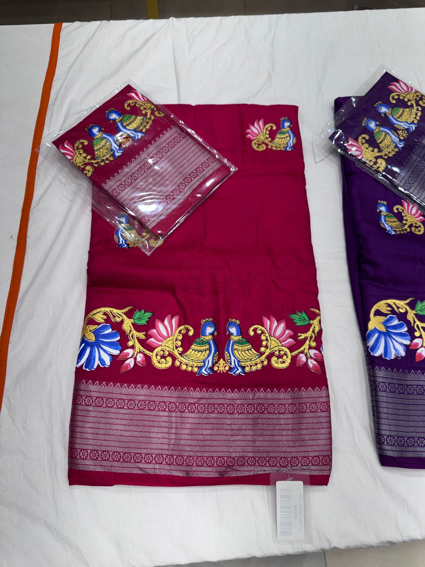 Patola Art Printed Sarees (Limited stock Available)