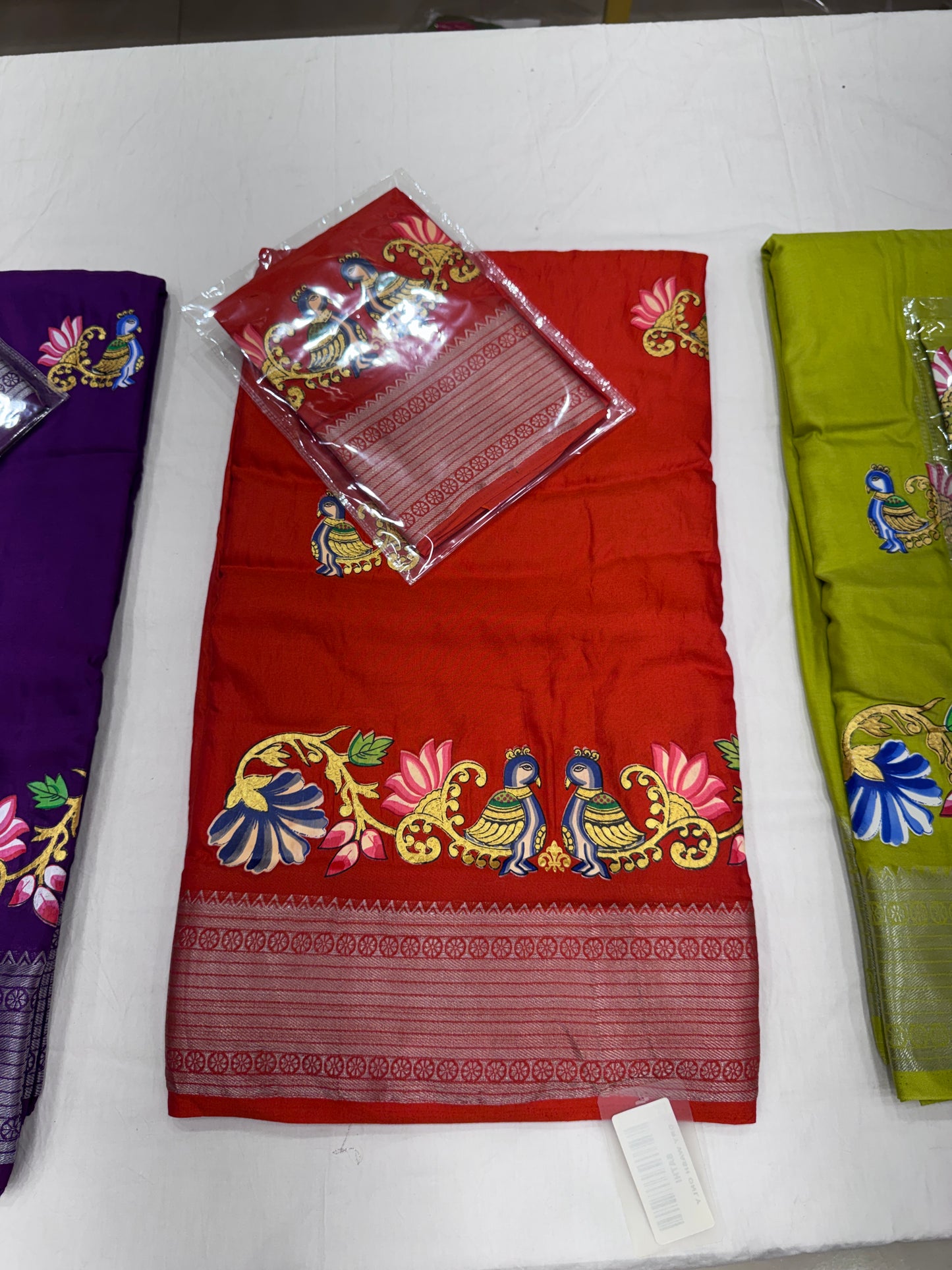 Patola Art Printed Sarees (Limited stock Available)