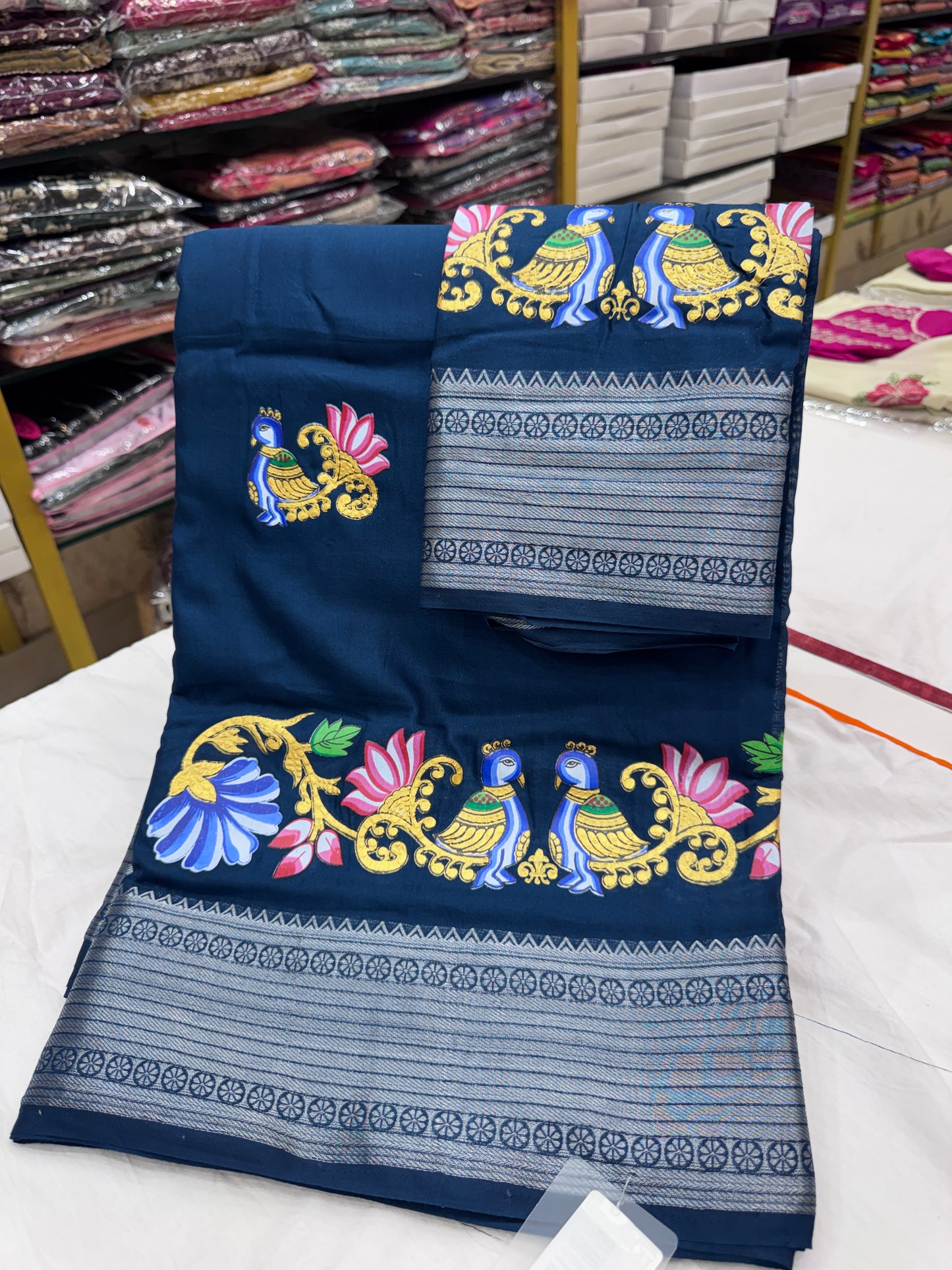 Patola Art Printed Sarees (Limited stock Available)