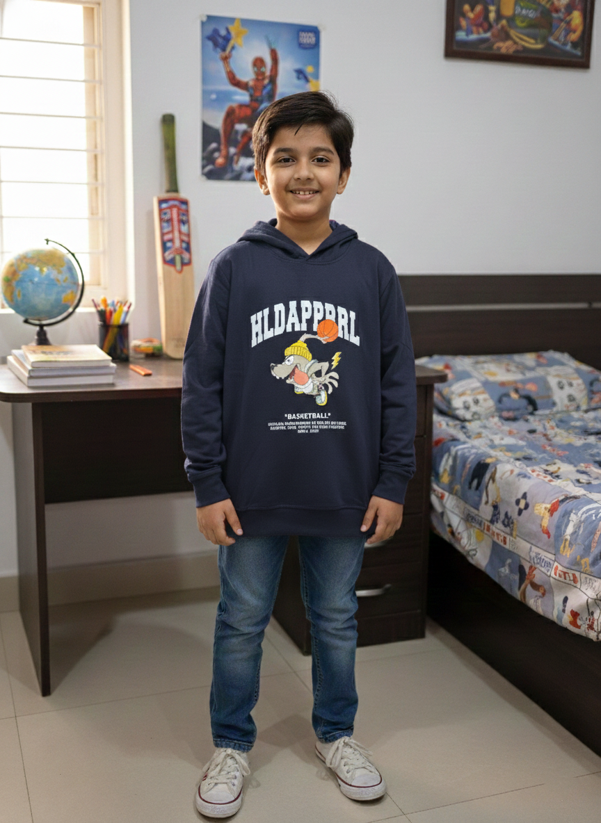 Full Sleeve T Shirt With Cap