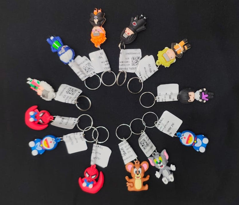 Cute Cartoon Keychains ( Pock of 12)