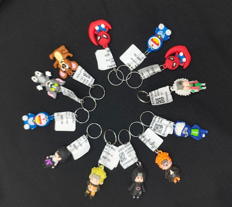 Cute Cartoon Keychains ( Pock of 12)