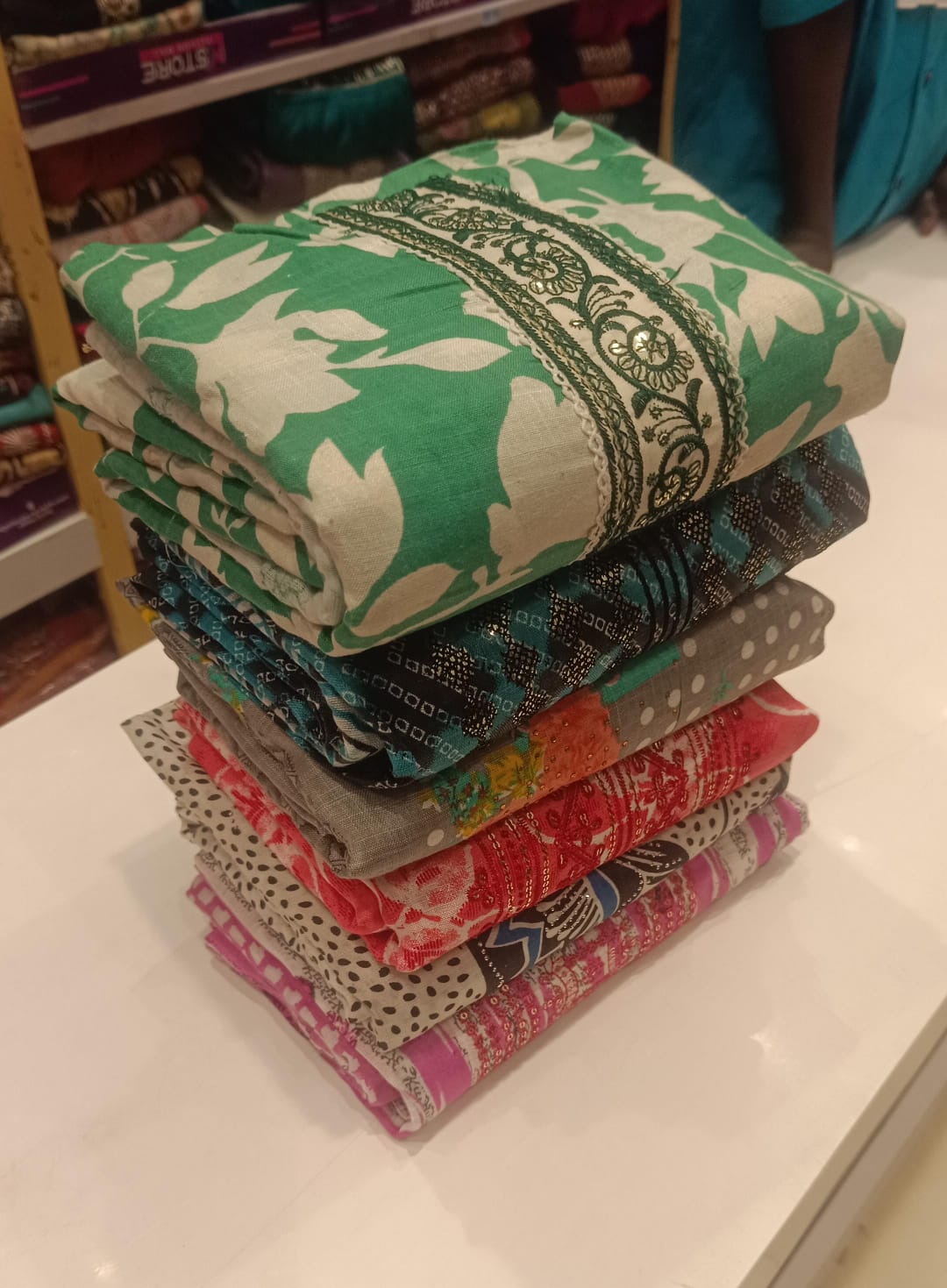 Dress Materials 6 @ 999/-