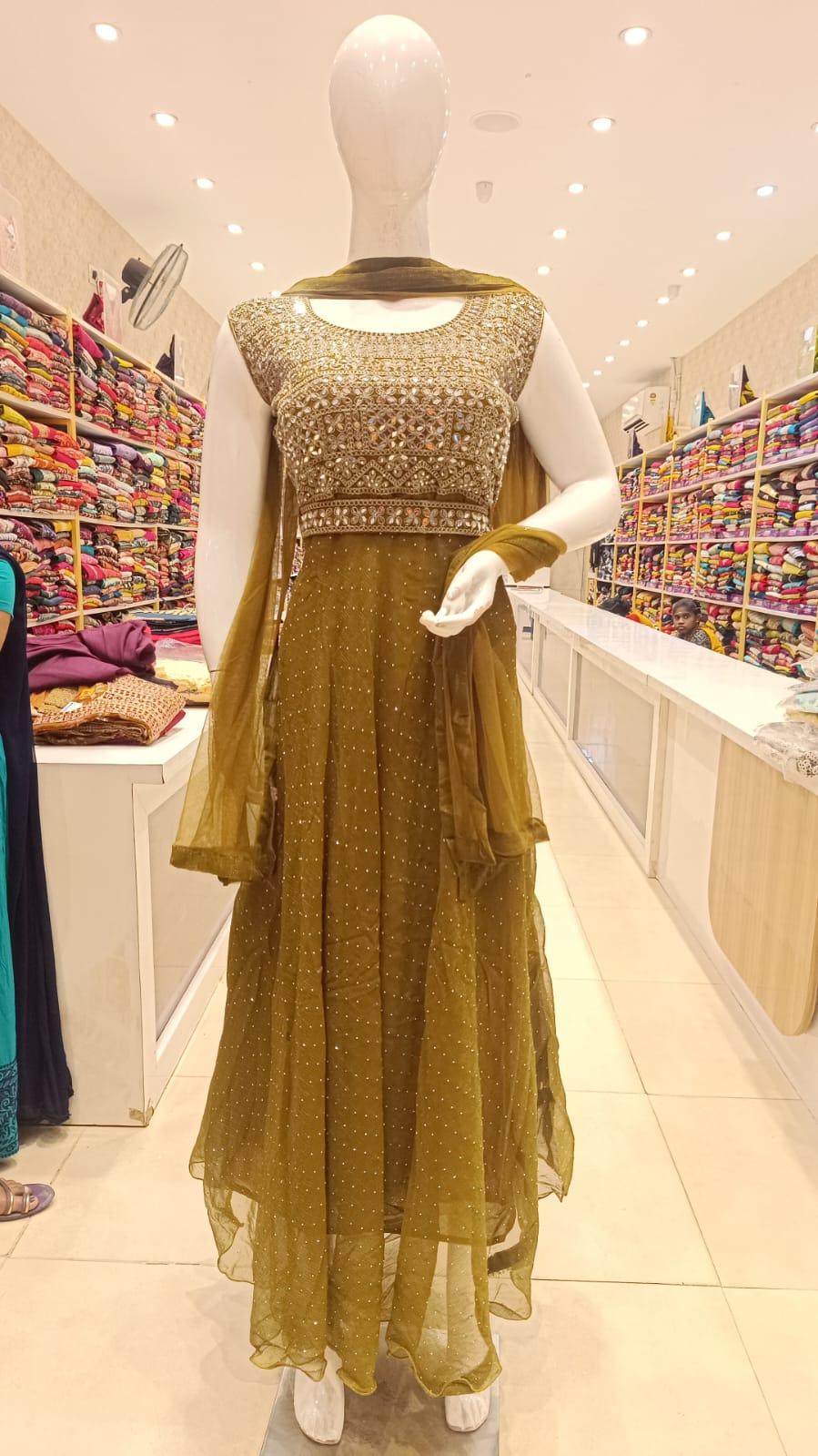 Party wear Long Frock @ 599/--
